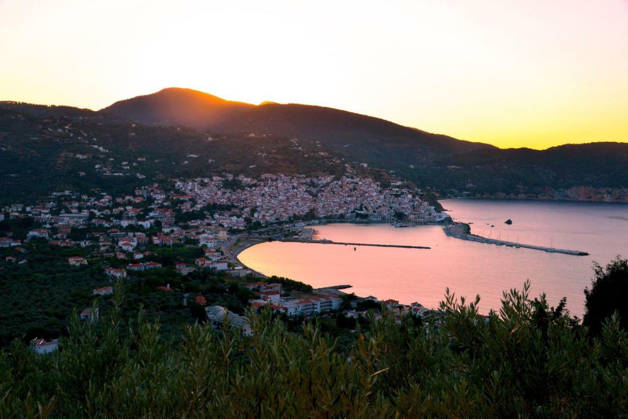 Villa Kalypso And Villa Kirki Skópelos Eksteriør bilde