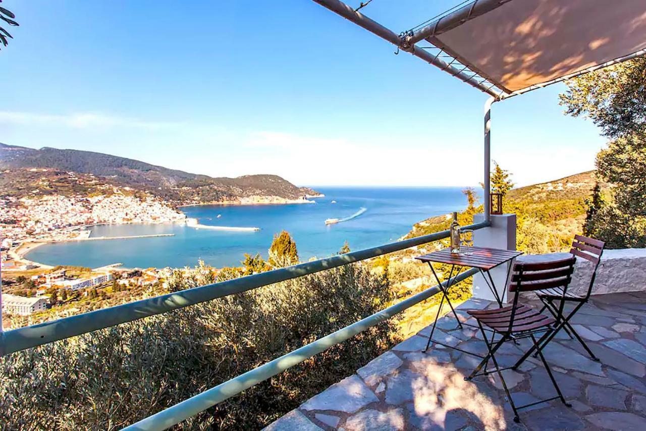 Villa Kalypso And Villa Kirki Skópelos Eksteriør bilde
