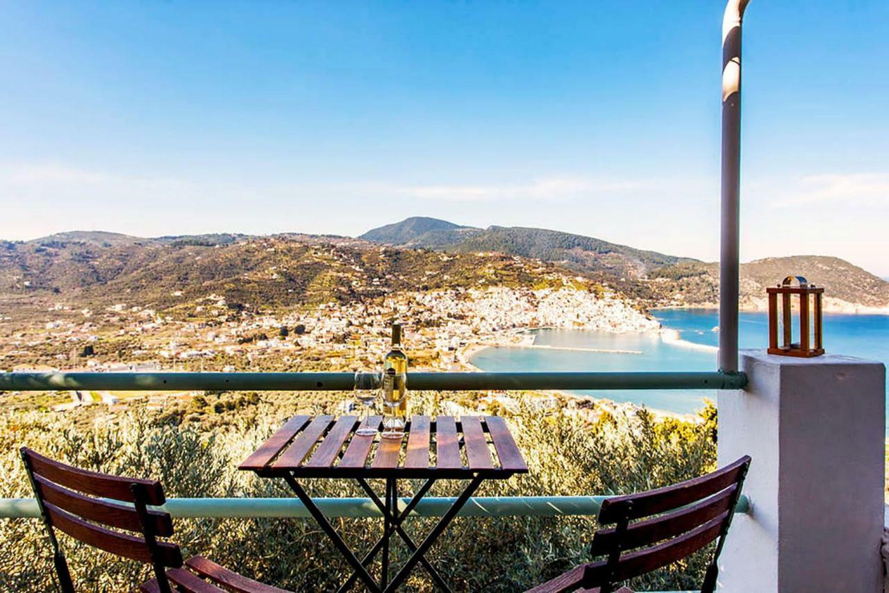 Villa Kalypso And Villa Kirki Skópelos Eksteriør bilde